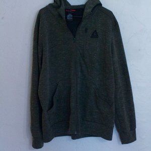 Gerry Zip-up green hoodie